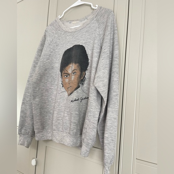 Vintage 1980’s Single Stitch Michael Jackson Crewneck - Picture 7 of 10
